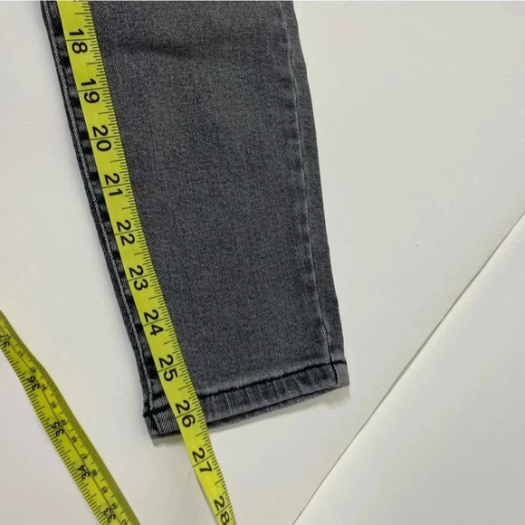 Everlane Grey High Rise Ankle Jeans Size 28 - Picture 8 of 10